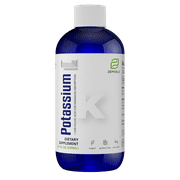 Liquid Ionic Potassium Supplement | Natural Electrolyte Support Healthy Heart, Blood Pressure, Gut pH Balance, & Reduces Muscle Cramps & Spasms