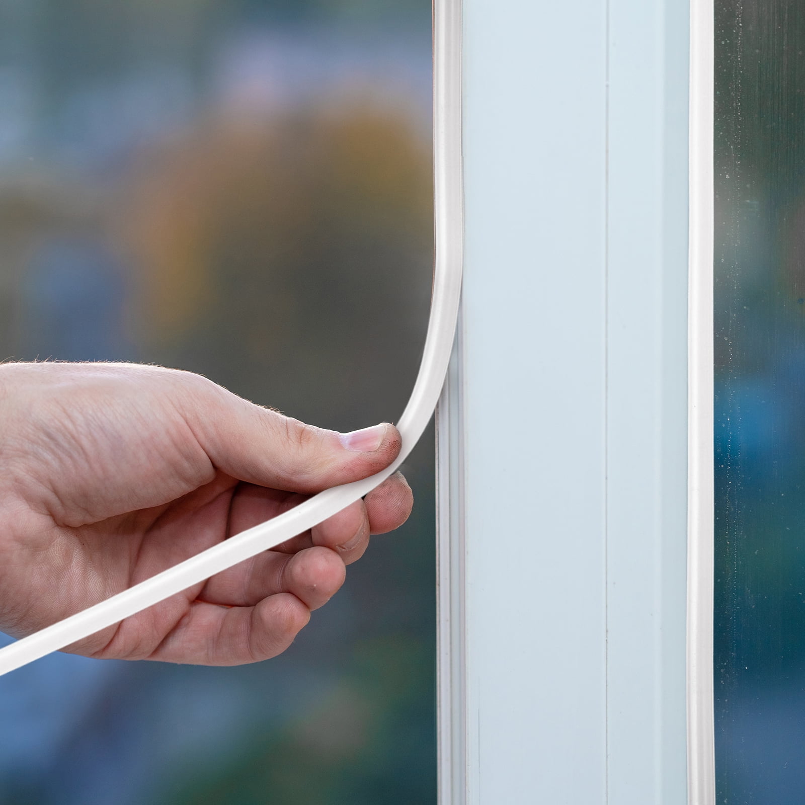 Weather Stripping Door Seal, 32.8FT 5/16" Wide Kerf Mount Weatherstrip