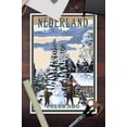 thumbnail image 3 of Nederland, Colorado, Snowman Scene (12x18 Wall Art Poster, Room Decor), 3 of 3