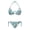 Cherry Blossom Butterfly Print, variant on Rainbow Abstract Print Ladies Two Piece Bikini Set Swimwear Removable Padded Halter Bathing Suit with Strong Stitching Side Tie Triangular
