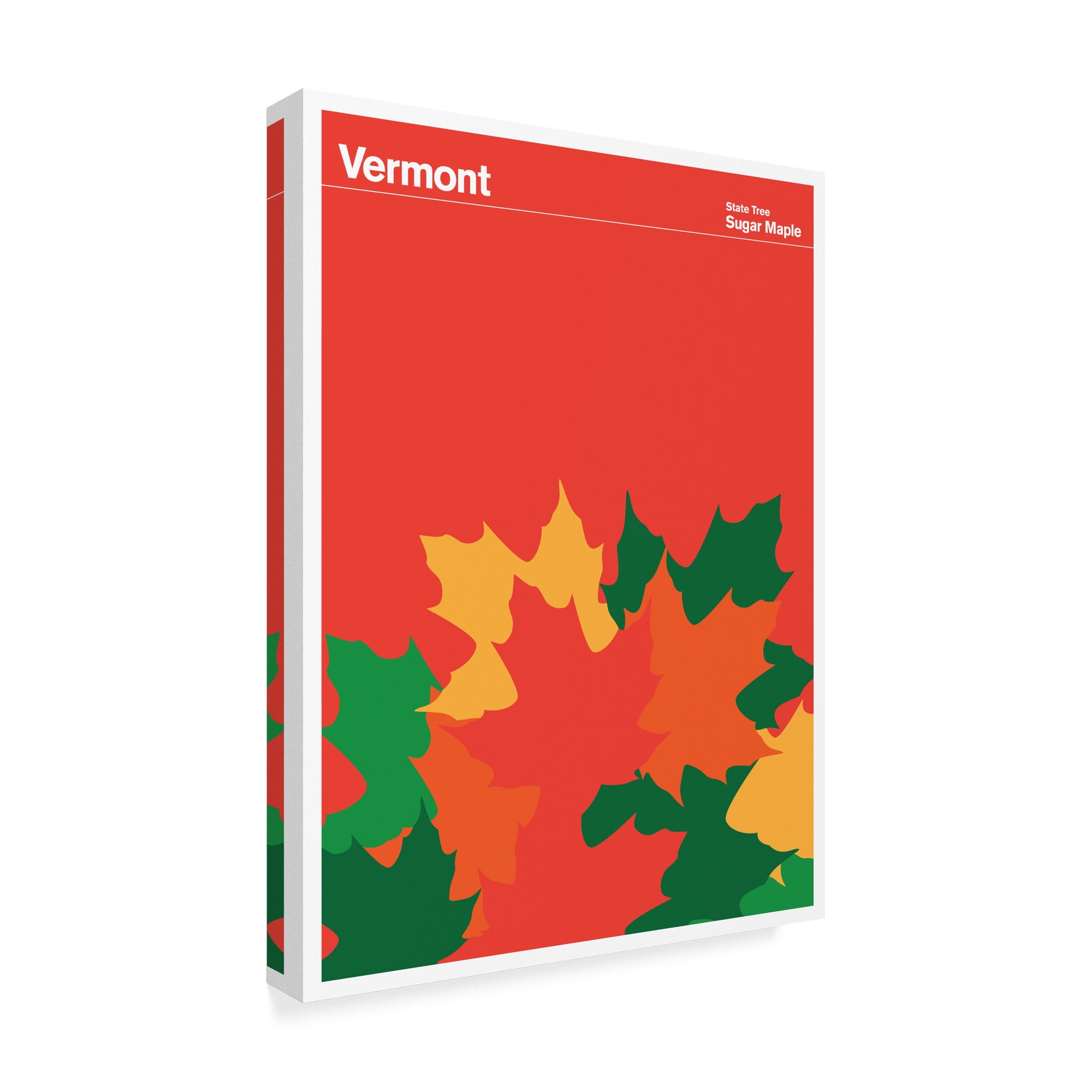 Trademark Fine Art 'Vermont Sugar Maple' Canvas Art by Print Collection - Artist
