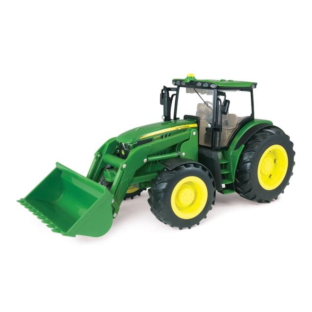Tractor John Deere TOMY Big Deere 1:16 6210R con Cargadora