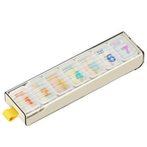 2-Piece Medication Storage Box Set, Perfect for Daily Pill Organization