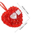 thumbnail image 3 of 1pc Jewelry Box Heart Rose Flower Ring Box Ring Storage Case for Wedding, 3 of 7