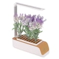 thumbnail image 4 of Indoor Herb Garden Kit Hydroponics Growing System Smart Planter with LED Grow Light Height Adjustable Temperature Display Automatic Timer Germination Kit for Home Kitchen, 4 of 7
