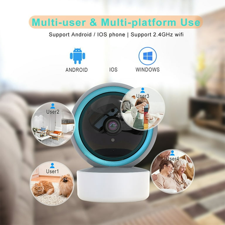 Camera Compatible Google Home Camera Surveillance Google, 60 OFF