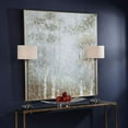 thumbnail image 4 of Uttermost Cotton Contemporary Wood Hand Painted Canvas in White/Green-blue, 4 of 5
