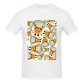 thumbnail image 4 of Bingfone Giraffes Head Men'S Loose Fit Short-Sleeve Pocket T-Shirt, 4 of 7