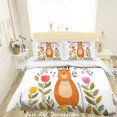 thumbnail image 2 of 3D Cartoon Bear Flower Quilt Cover Set Bedding Set Pillowcases 53, 2 of 3