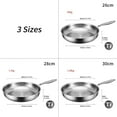 thumbnail image 3 of Metal Skillets With Solid Corrosions Resistant Materials Even Heat Distribution For Cooking And Oven Safe, 3 of 8