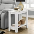 thumbnail image 3 of Accent Table Side End Nightstand Lamp Living Room Bedroom Laminate White, 3 of 4