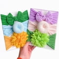 thumbnail image 5 of Cdudpw Baby Girl Headbands-Infant,Toddler Cotton Handmade Hairbands with Bows Child Hair Accessories(BG1,One Size), 5 of 5