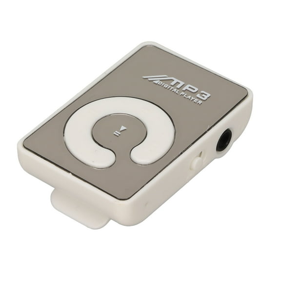 Lecteur MP3 à Pince Arrière, Lecteur de Musique MP3 Portable et Léger avec Écouteurs, Prend en Charge la Carte Mémoire 8 Go, Longue Autonomie, Lecteur de Musique pour Voyage et Sports