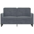 thumbnail image 2 of vidaXL Sofa Chair Upholstered Single Sofa Armchair for Living Room Velvet, 2 of 7
