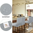 thumbnail image 4 of PiccoCasa Waterproof Bar Stool Covers for Counter Height Side Chair Covers, 4 of 9