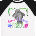 thumbnail image 4 of Inktastic Sanibel Island Florida Cute Swimming Manatee Boys or Girls Toddler T-Shirt, 4 of 5