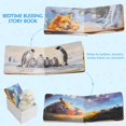 thumbnail image 3 of Set de regalo para bautizo con forma de cordero Sawnfay de peluche de 18 cm y libro, 3 of 6
