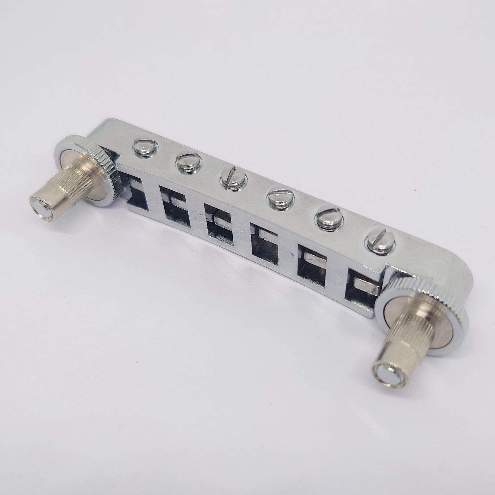 Chrome Tune-O-Matic Vintage Design ABR-1 JB Guitar Bridge for LP, SG, Fly V Electric Guitars Replacement Parts