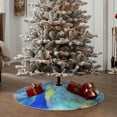 thumbnail image 6 of Kll Peacock Christmas Tree Skirt 48",Party Decorations Farmhouse For Christmas Decorations Holiday Party, 6 of 8