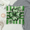 thumbnail image 2 of Jiayy St Patricks Day Pillow Covers Saint St Patricks Day Pillow Covers Decor green Shamrock Clover Lucky Truck Pillows Covers Cuchion Covers for March Holiday Home Outdoor Decorative, 2 of 5