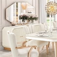 thumbnail image 2 of Michael Amini La Rachelle Sideboard and Mirror Set in Champagne, 2 of 15