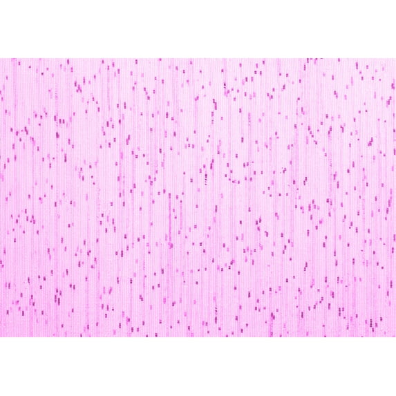 Ahgly Company Indoor Rectangle Solid Pink Modern Area Rugs, 4' x 6'