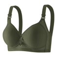 thumbnail image 4 of ALLLIST Wirefree Women Bras Plain Green Bralette Seamless T Shirt Women's Lingerie Size 36-44, 4 of 4