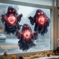 thumbnail image 4 of Zhourta Halloween Window Decals Spooky Ghost Monster Stickers Set for Home Decor Scary Fun Peel and Stick, 4 of 4
