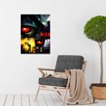 thumbnail image 2 of Sci Fi Complex Machines Mecha Japanese Big Brother Large Wall Art Poster Print Thick Paper 18X24 Inch, 2 of 4