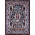 thumbnail image 2 of Contemporary Home Living 2.25' x 3.25' Geometric Tree of Life Rectangular Area Throw Rug - Navy Blue, 2 of 8