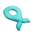 thumbnail image 2 of Big Joe Magical Mermaid Ring Float No Inflation Needed Round Pool Float with Mermaid Tail, Aqua Scales Double Sided Mesh, Quick Draining Fabric, 5 feet Big, 2 of 8