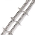 thumbnail image 3 of Collar de pantera negra para hombres, gargantilla de cadena chapada en acero inoxidable para Cosplay Wakanda King Boys, 20 pulgadas, 3 of 5