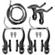 thumbnail image 1 of Complete Bicycle Mountain Bike Set,v Brake + Outer Cables + Lever + Frontrear Bike Brake Accessori, 1 of 5