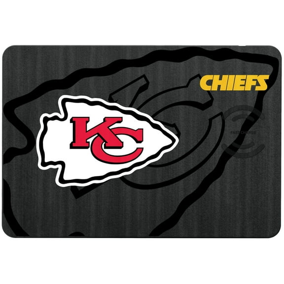 Keyscaper Kansas City Chiefs 15W Fast Wireless Charger and Mouse Pad