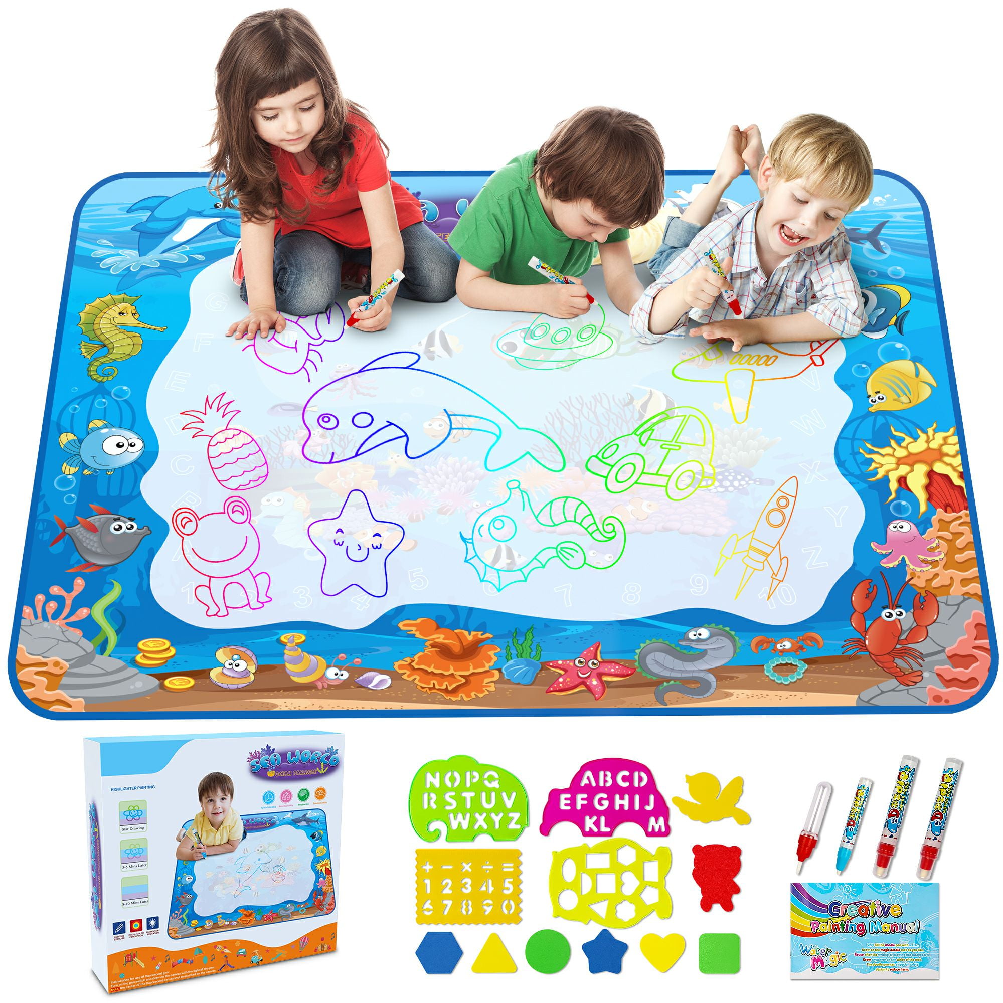 Toys & Hobbies Educational LIGHT DRAWING FUN AND DEVELOPING TOY Board
