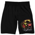 thumbnail image 7 of Harry Potter House of Gryffindor Men's Black Graphic Sleep Shorts-XL, 7 of 7