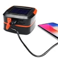 thumbnail image 2 of Solar Lighting, Outdoor Lights, Garden Lights 2 pack orange, 2 of 5