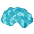 thumbnail image 2 of 6PCS Japanese Style Embroidered Coaster Heat Insulated Cup Pad Mat Placemat Kitchen UtensilWater Blue Flabellum, 2 of 5