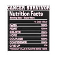thumbnail image 6 of Wild Bobby Breast Cancer Survivor Nutrition Facts Breast Cancer Awareness Women Graphic Tee, Black, Small, 6 of 6