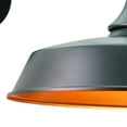 thumbnail image 6 of Vaxcel Dorado 1 Light Dusk to Dawn Bronze Gold Farmhouse Barn Dome Outdoor Wall Lantern, 6 of 6