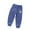 Navy2, variant on Mikilon Boys and Girls Sweat Pants Size 3-8 Years Casual Solid Color Graphic Pants Elastic Waist Long Jogger Pants