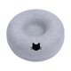 thumbnail image 1 of Cama túnel para gatos, cueva para gatos con forma de donut de fieltro para varios gatos, lavable, con cremallera, extraíble, universal para todas las Azul claro 50cm, 1 of 8