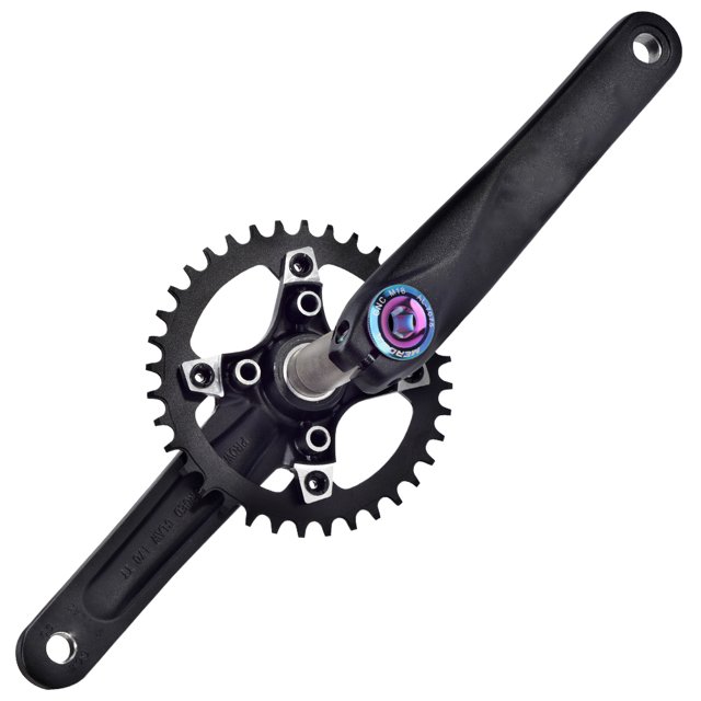 Tapas De Manivela Tapas De Manivela Bicicleta Placa de dientes de bicicleta de montaña, tapa de tornillo de manivela, cubierta de manivela de juego de bielas (Multi M18)