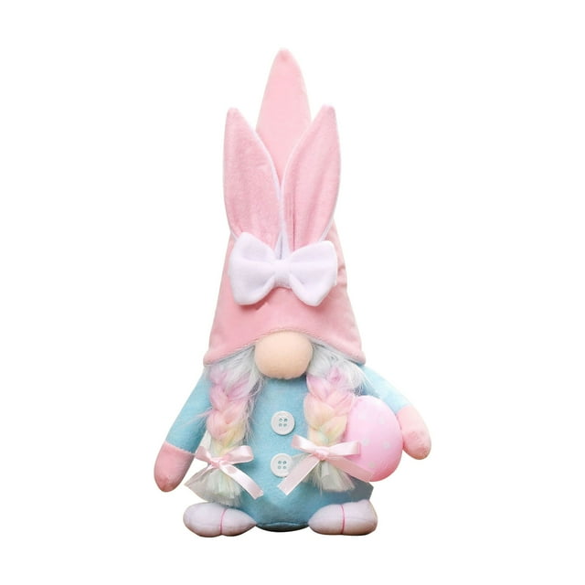 Adorno de Pascua de Enano, Adorable Muñeco de Enano Sin Rostro, Ideal para Decorar El Hogar.