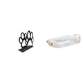 thumbnail image 1 of Organizador de pañuelos con forma de y bandeja rectangular nórdica para tocador, ideal para el hogar, cafetería, oficina o comedor., 1 of 8