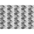 thumbnail image 1 of Ahgly Company Indoor Rectangle Patterned Platinum Gray Area Rugs, 7' x 9', 1 of 6