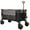 Black, variant on Yoneston 230L Collapsible Wagon Cart with Storge, 480LBS Heavy Duty Utility Wagon with Adjustable Handle for Camping, Picinc, Shopping, Beach, Grocery Transport, Black
