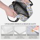 thumbnail image 3 of Disketp Cute Sloth Lonchera Térmica para Mujer y Hombre, Bolsa de Almuerzo Reutilizable e Impermeable para Trabajo, Viajes y Picnic, 3 of 7