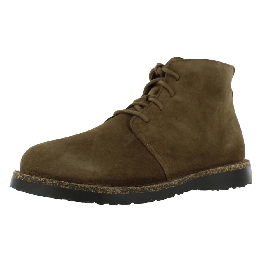 Birkenstock Uppsala Mid Shearling Unisex Shoes Size 6, Color: Dark Tea