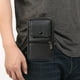 thumbnail image 4 of Riñonera de cuero Deportiva E Informal para hombre Kuymtek negro, 4 of 9